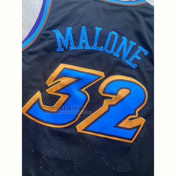 Maglia
 Karl Malone NO 32 Utah Jazz Mitchell & Ness 1996-97 Nero
